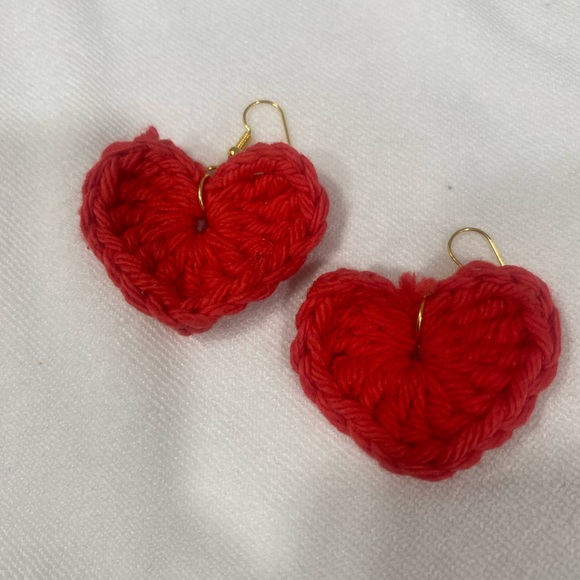 Crocheted earrings - Picture 3 of 3